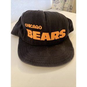 Chicago Bears Football Hat By AJD made in USA Chicago￼ Bears Embroidered